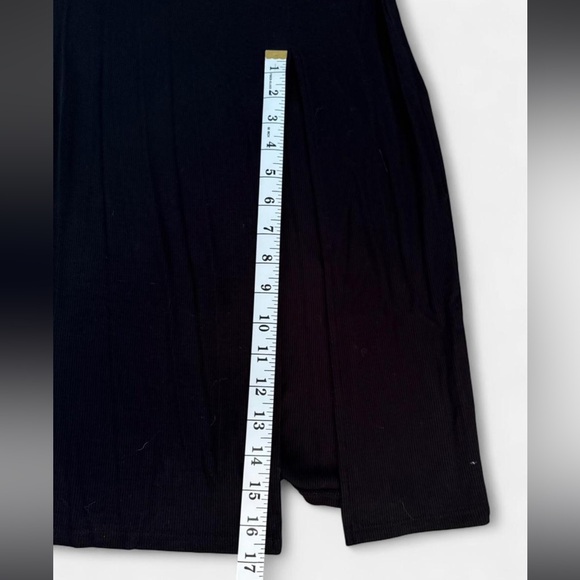 Joah Brown Black Midi Dress - Picture 3 of 5